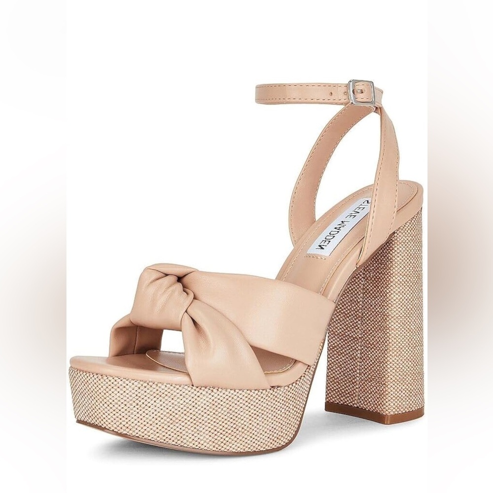 Steve Madden Lala Platform in Natural Multi size 10